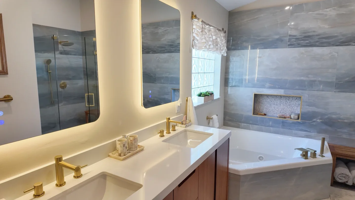 Bathroom remodel project in Delray Beach, FL by MIA Remodeling Contractors