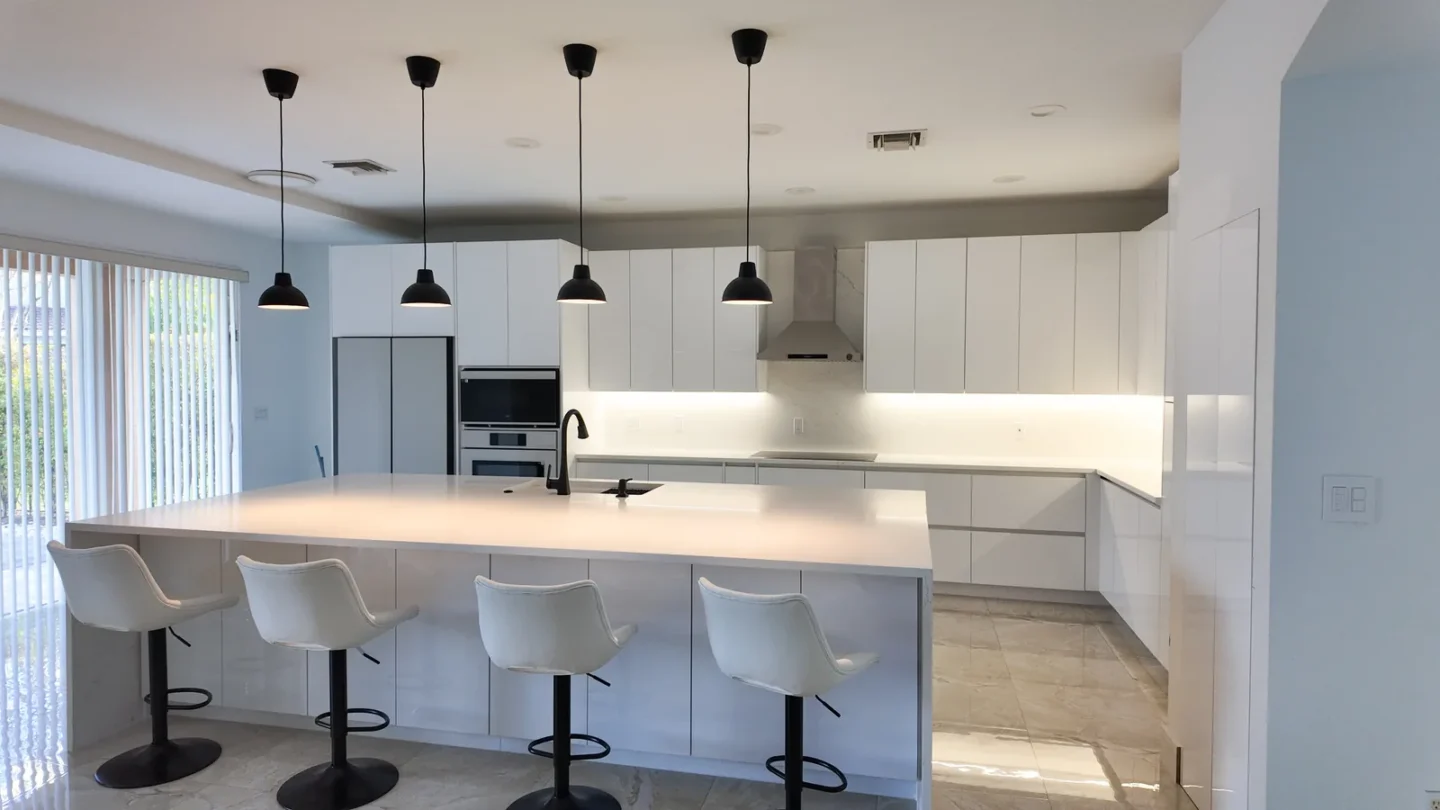 Kitchen remodel project in Weston, FL by MIA Remodeling Contractors